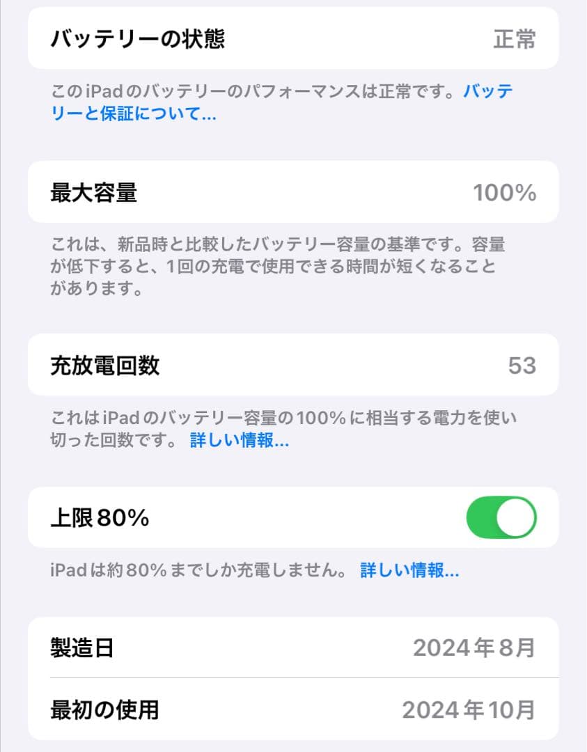 iPad本体 iPad mini7 128GB Wi-Fi