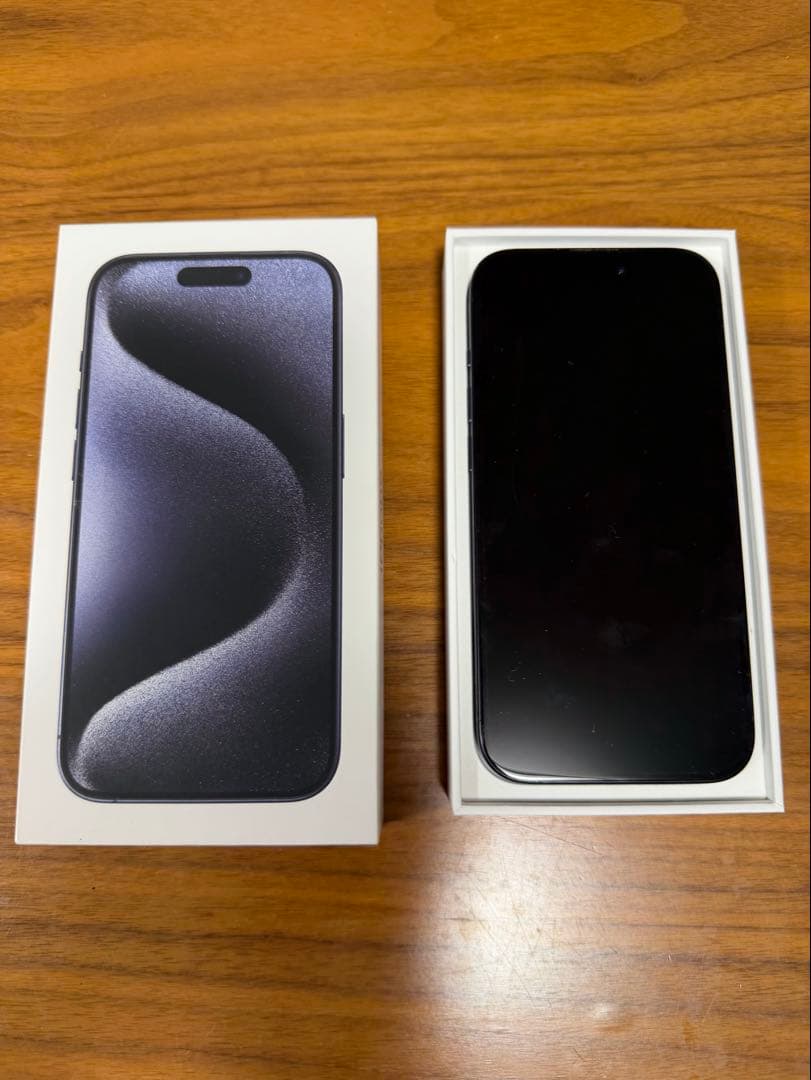 【美品: SIMフリー】iPhone 15pro 256G