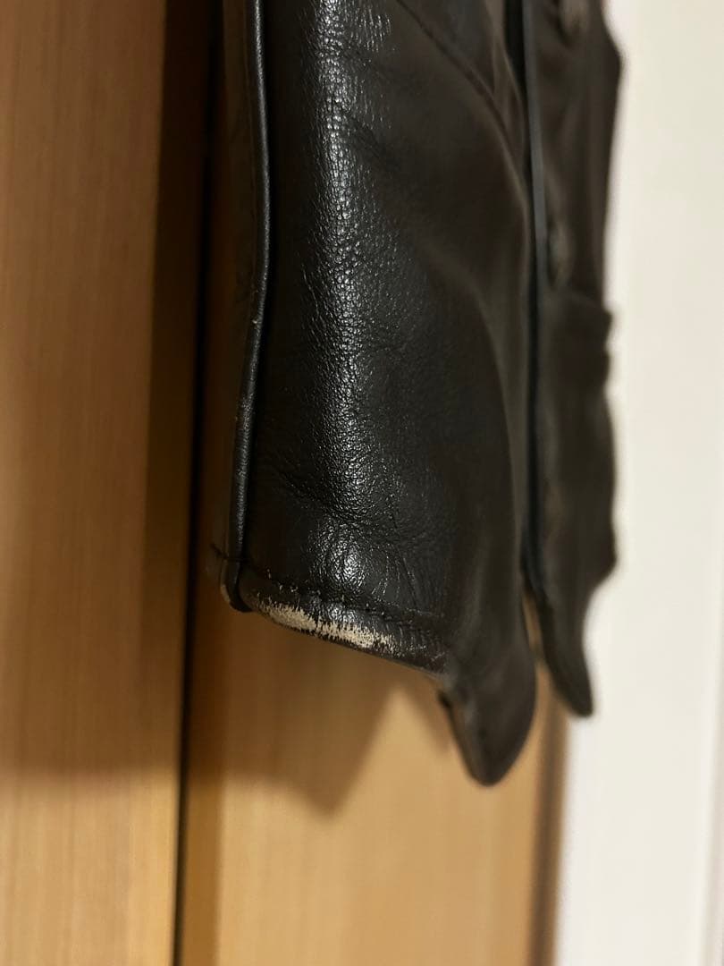 アメリカ製VANSON 本革レザーベストコンチョボタン