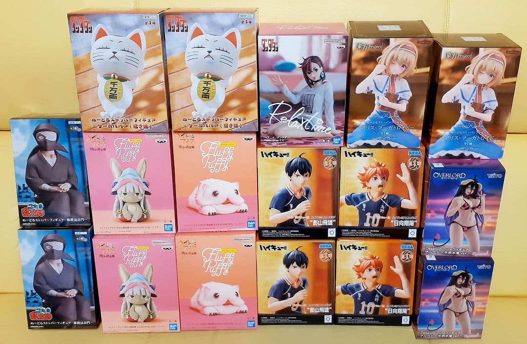 17体セット　プライズ　フィギュア　まとめ売り　ダンダダン　ハイキュー　他