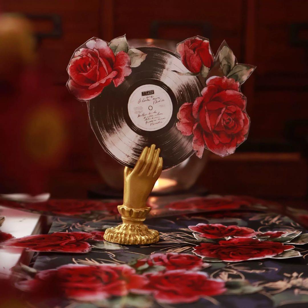 壹洱原创《旧日红笺》海外マスキングテープ　マステ 【2563】