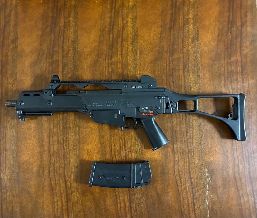 美品　東京マルイ カスタム品　H&K G36C ボーイズ　電動　金属ピニオンギア