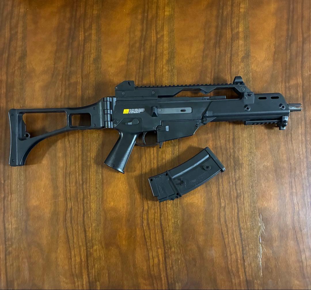美品　東京マルイ カスタム品　H&K G36C ボーイズ　電動　金属ピニオンギア