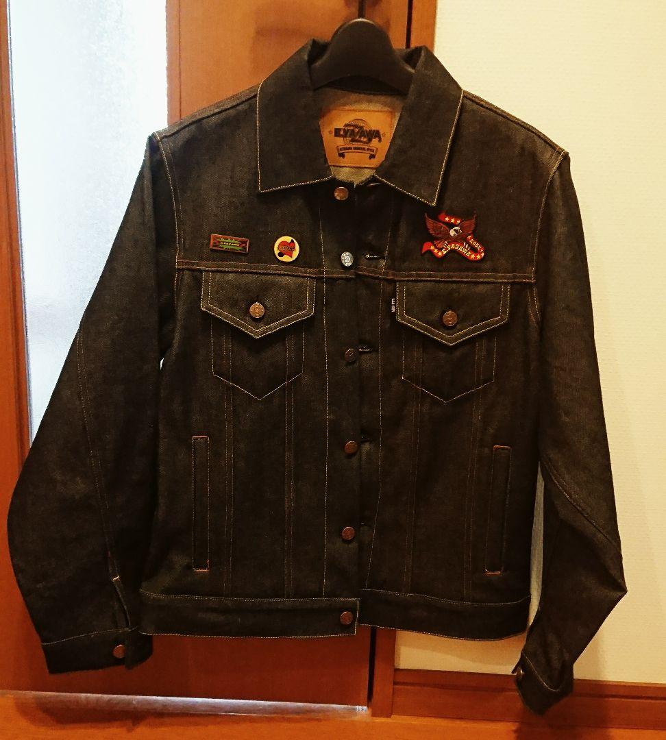 矢沢永吉 Gジャン サイズS ダイヤモンドムーン正規購入品 貴重ワッペンつき