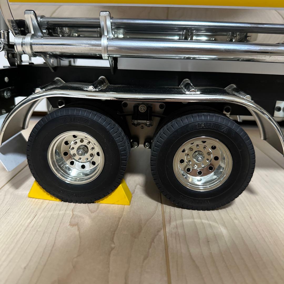 美品　タミヤ SHELL タンクトレーラー 1/14　　タンクローリー　ラジコン