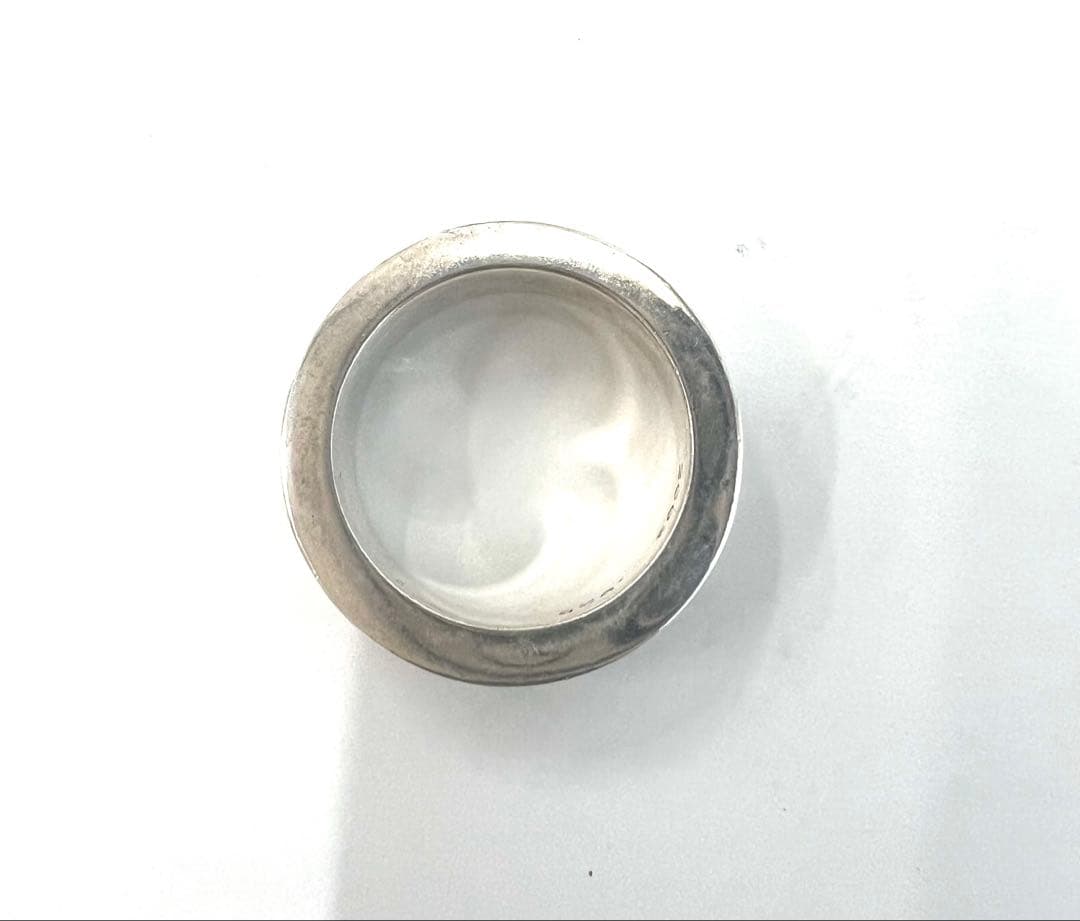 シルバーリング　美品silver サイズ約15.5号シルバー925 2003値下
