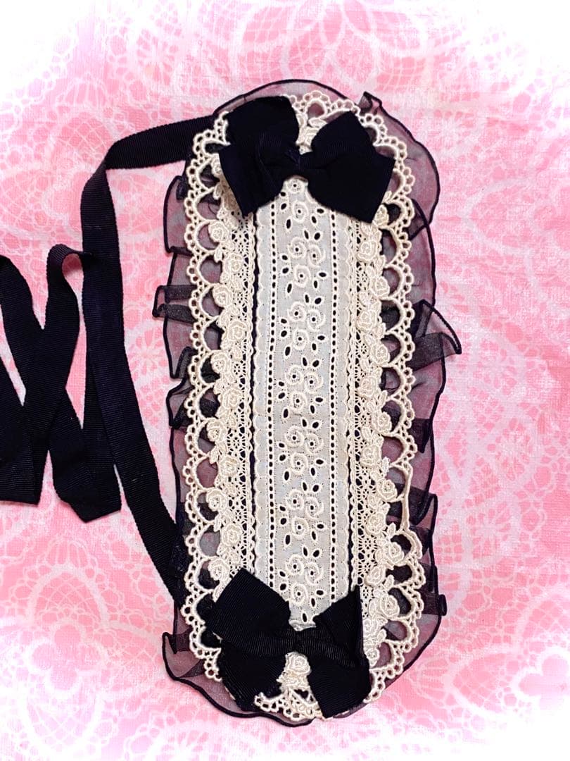 d*9様 タイムセール！超初期♡Angelicpretty♡薔薇レースリボンヘッ