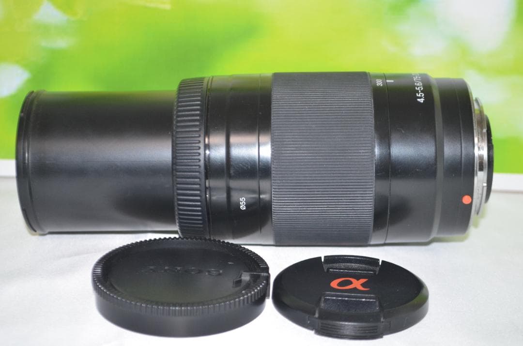 SONY純正 75-300mm 望遠レンズ 美品 F4.5-5.6 ソニー