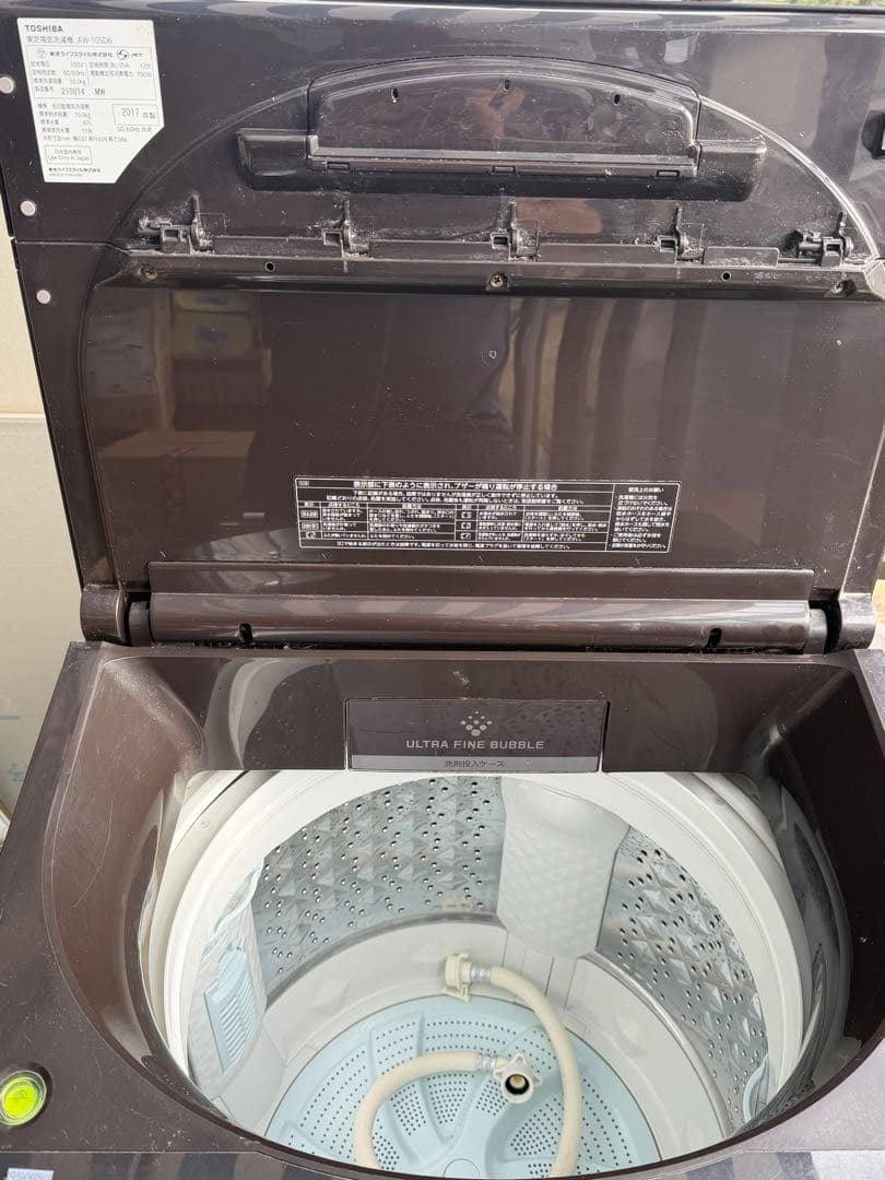 東芝　AW-10SD6T 簡易洗浄済み