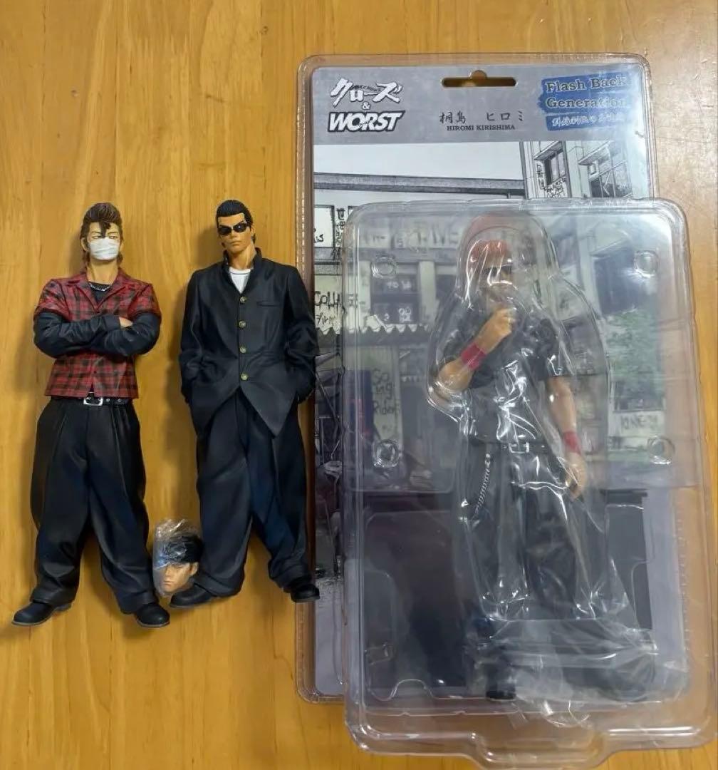 クローズ ワースト フィギュア 海老塚三人衆 桐島ヒロミ 本城俊明 杉原誠
