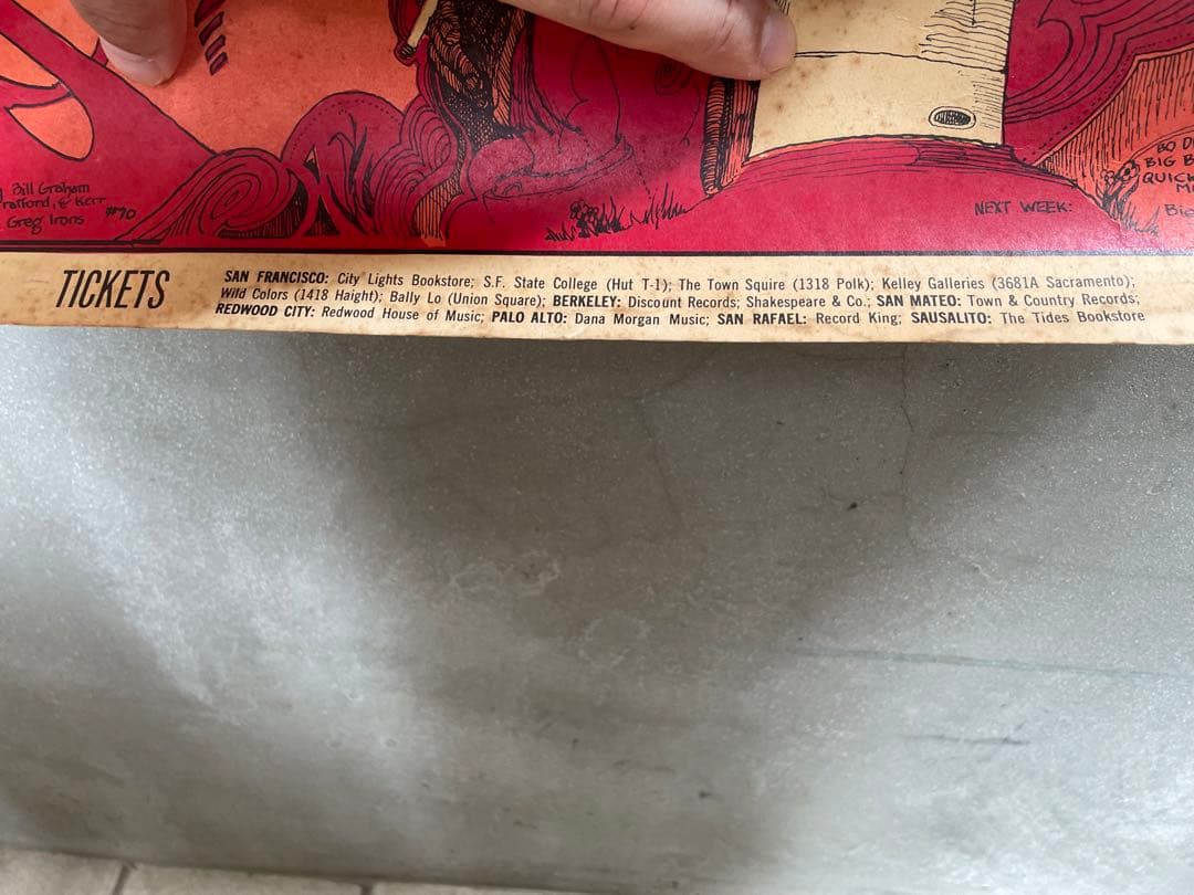 1960's Vintageヴィンテージオリジナルポスター★チャックベリー