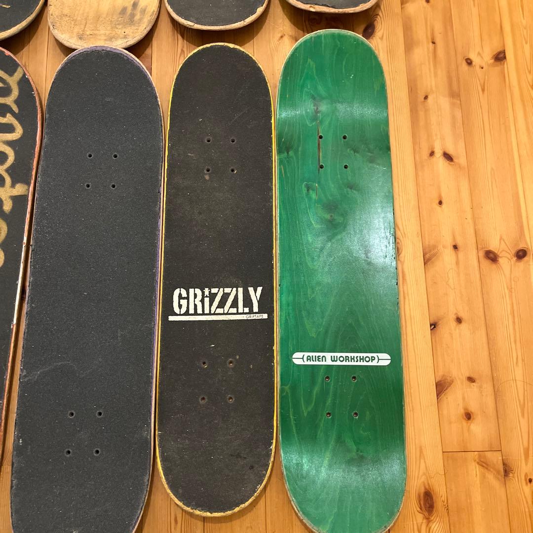 スケートボード 廃デッキ１０枚