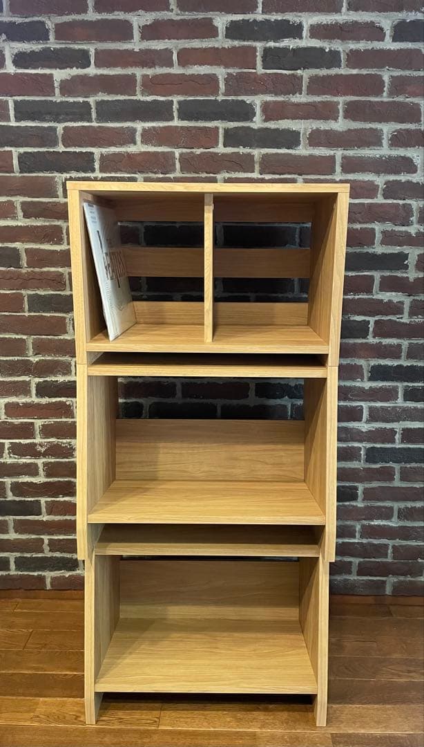 ディスクユニオン　スタッキング　レコードラック　3段セット　福岡市近郊限定出品