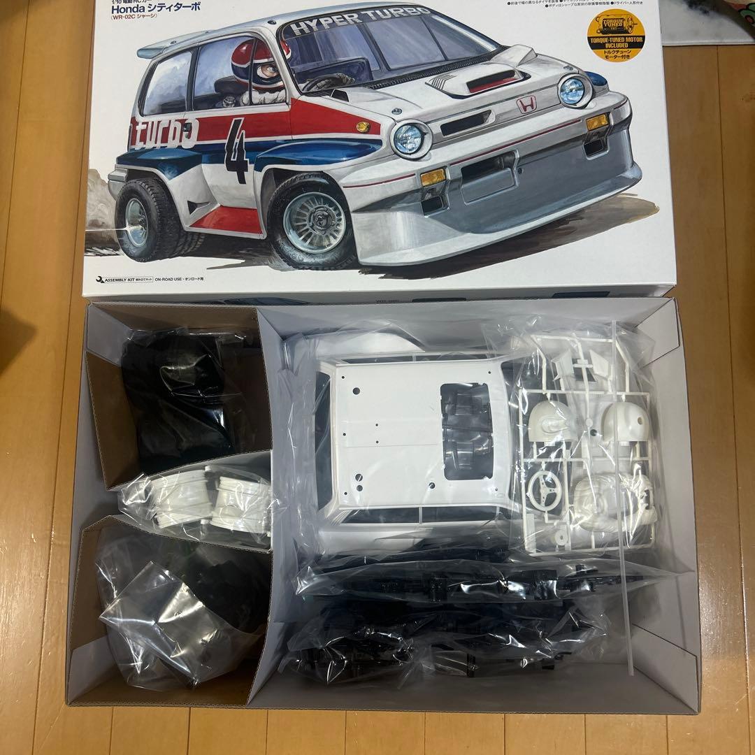 タミヤ　HONDAシティターボ　ラジコン