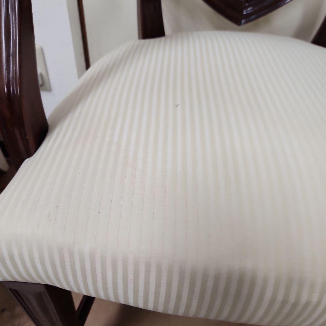 ダークブラウン アンティークチェア