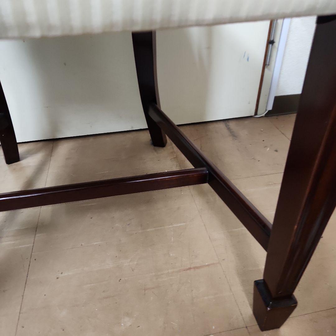 ダークブラウン アンティークチェア