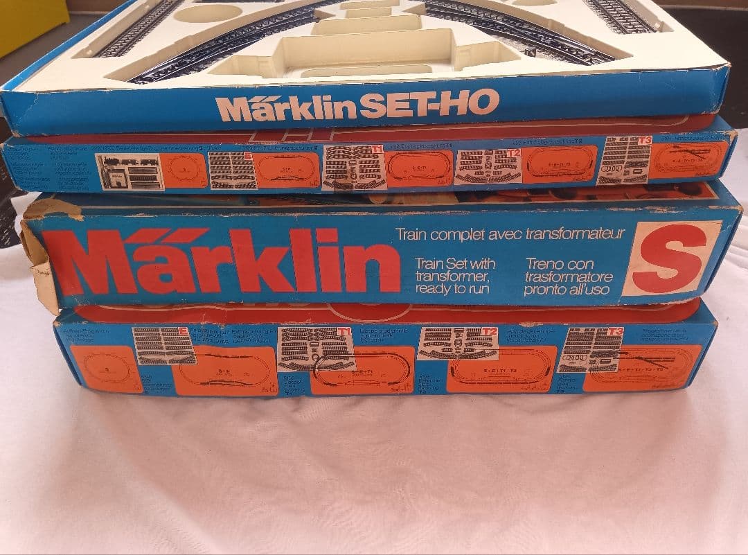 動作確認済み　鉄道模型 Marklin メルクリン SET-HO S　4点セット