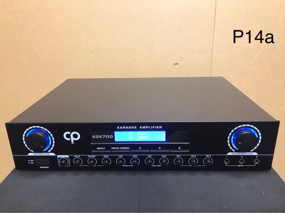 P14a CLASSIC PRO KOK700 カラオケアンプ 黒 動作確認済み