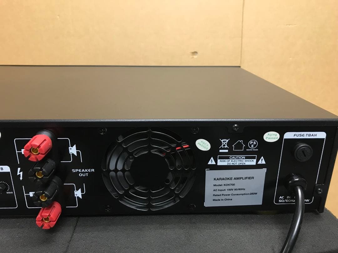 P14a CLASSIC PRO KOK700 カラオケアンプ 黒 動作確認済み