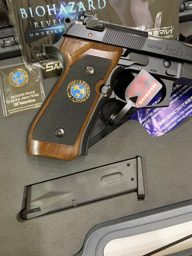 未使用品　東京マルイ M9A1 サムライエッジ ジルバレンタインバイオハザード