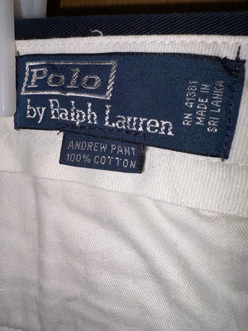 90s ポロラルフローレン アンドリューパンツ チノパン ネイピー 32×32