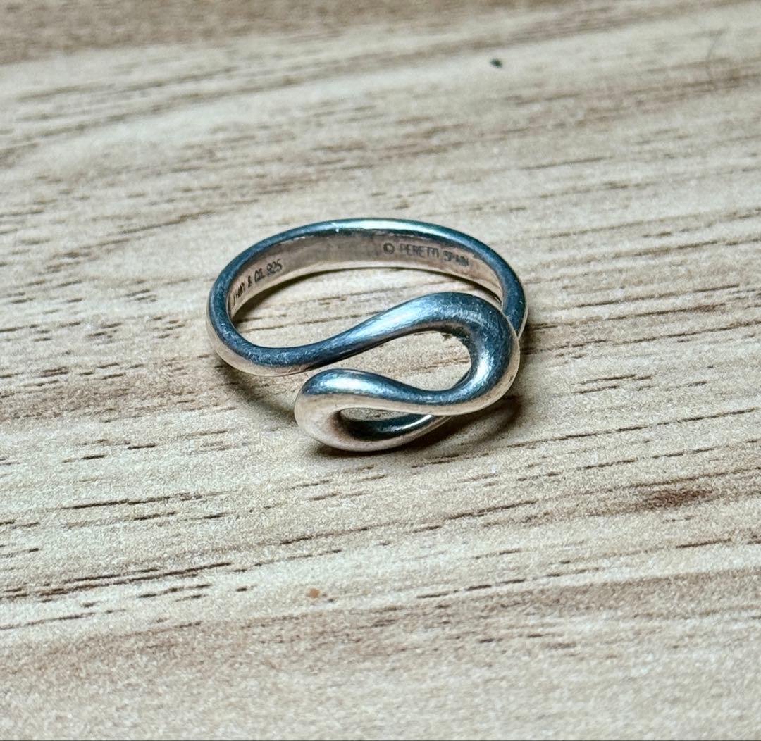 6号 Tiffany & Co. オープンウェーブリング シルバー ティファニー