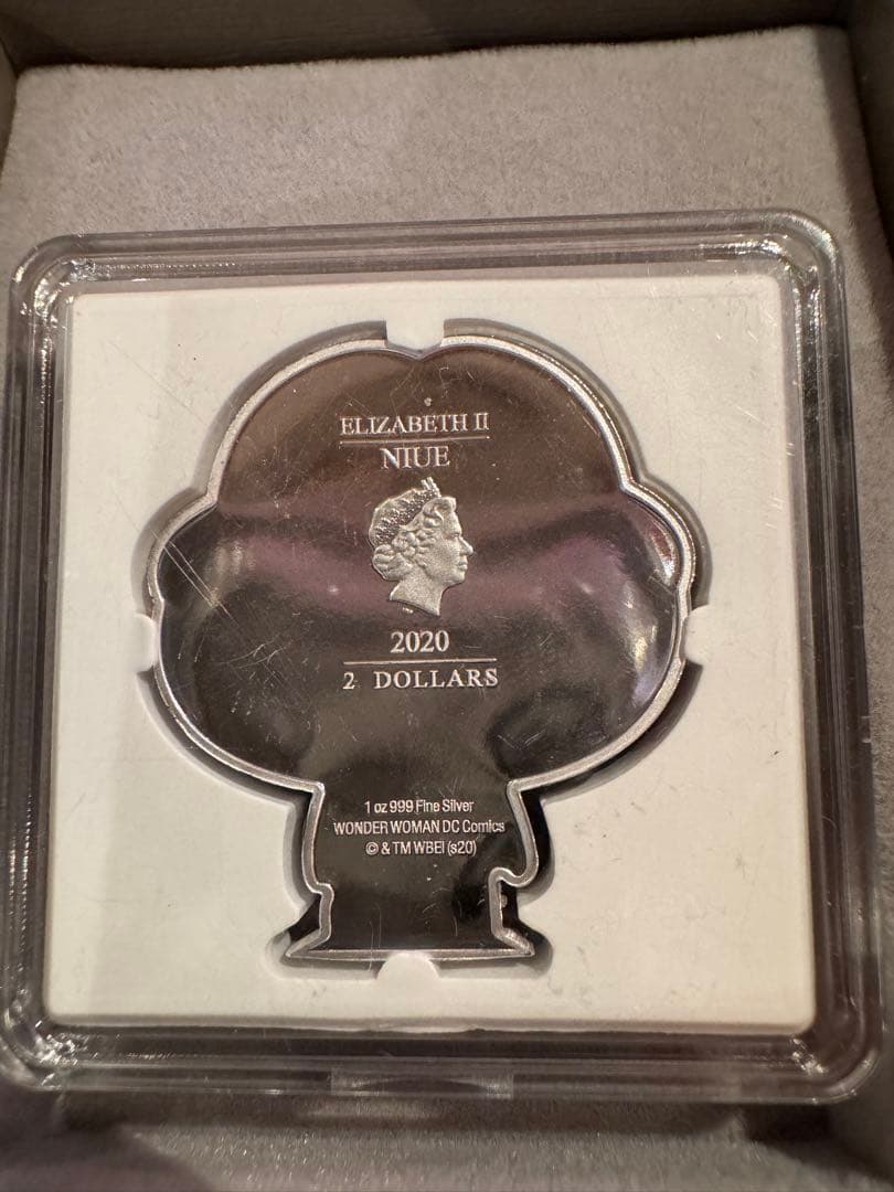 ワンダーウーマン 1オンス 銀貨 2020年