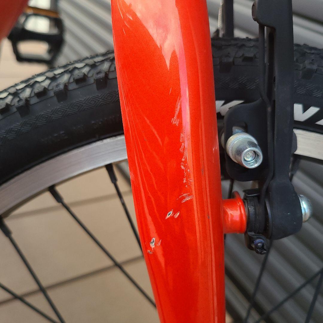 2024年購入　ルイガノの自転車　20インチ　オレンジ　美品！