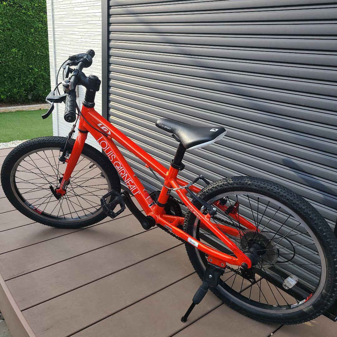 2024年購入　ルイガノの自転車　20インチ　オレンジ　美品！