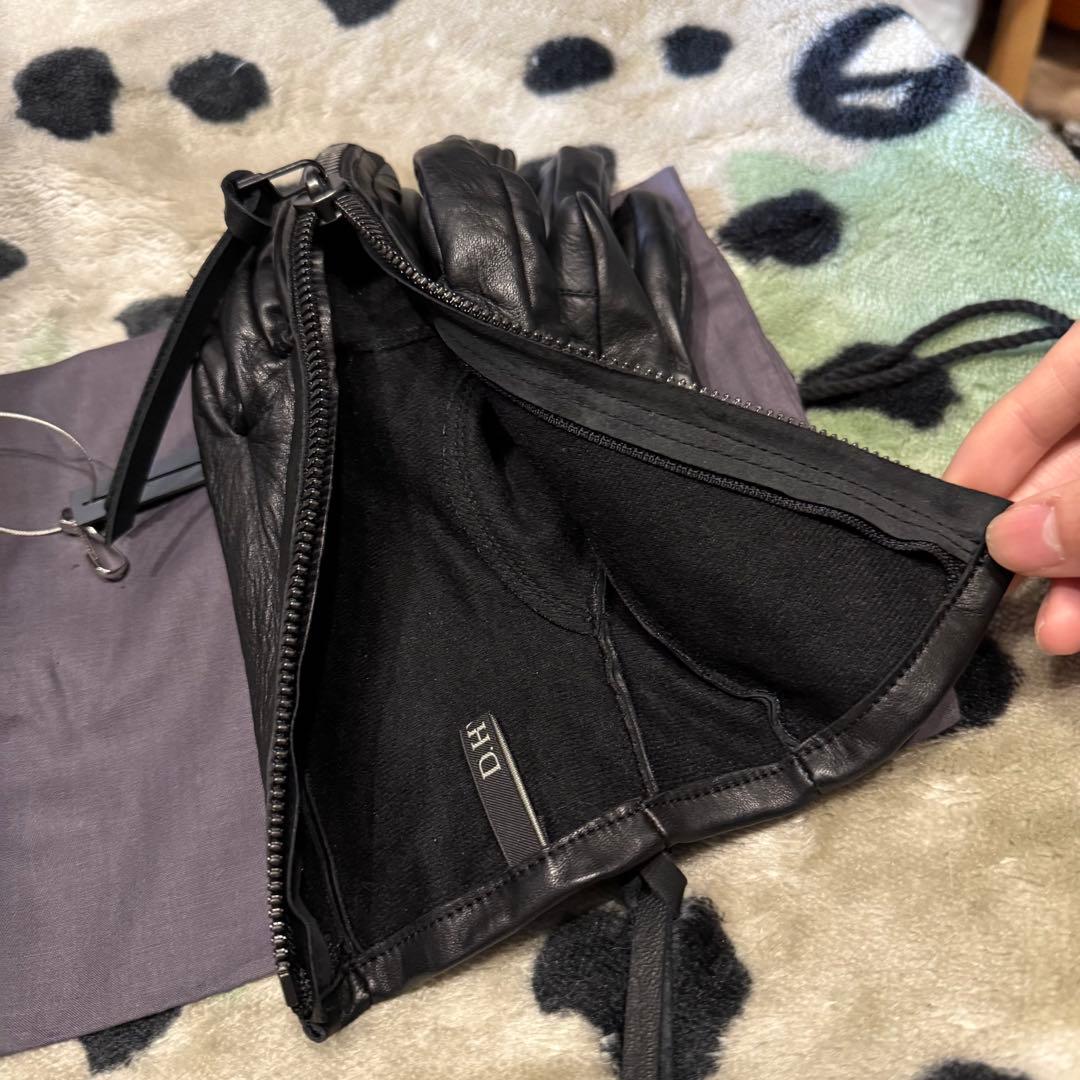 小物 D.HYGEN 25AW Horse Leather ZIP Gloves