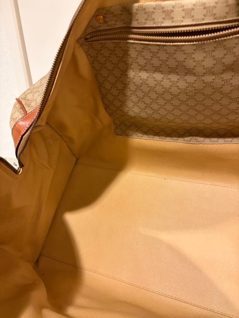 セリーヌ ボストンバック 大容量 マカダム柄 トリオンフ ✳︎南京錠無し