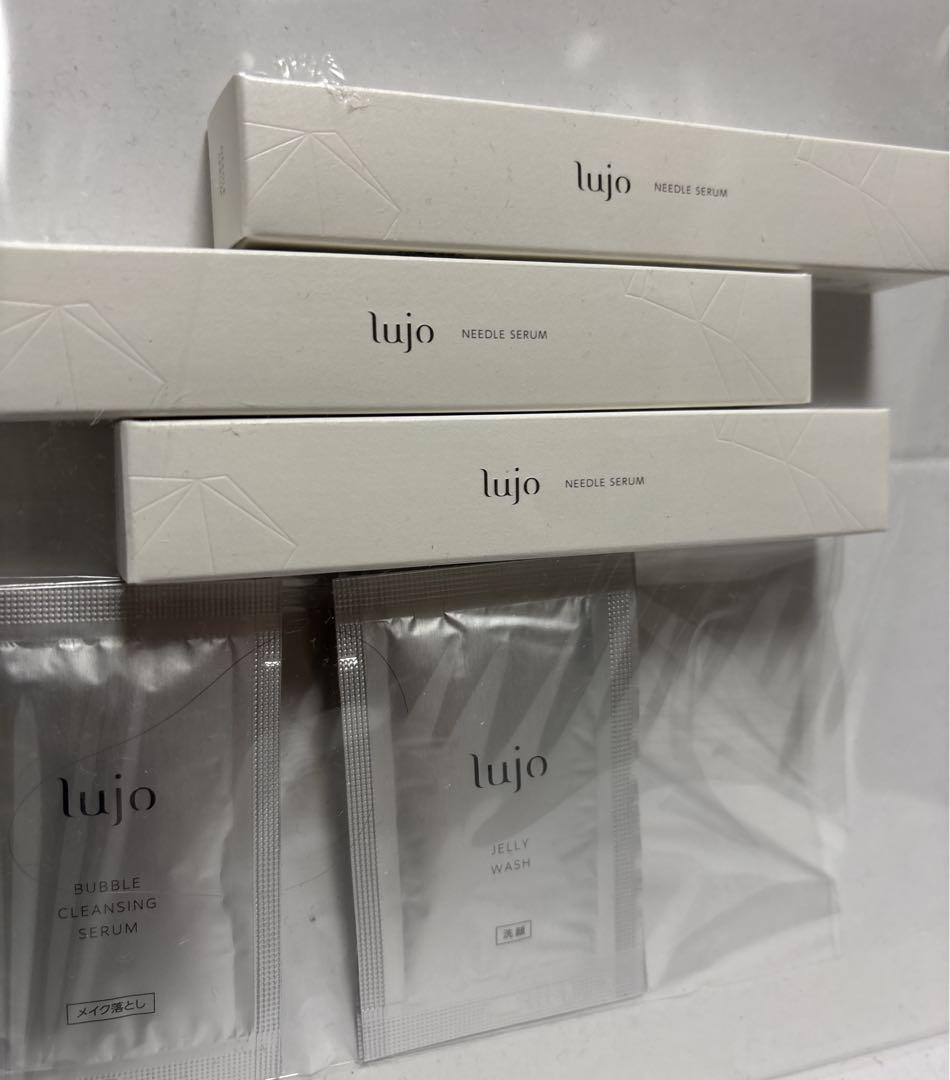 新品未開封✨lujo ニードルセラム　美容クリーム おまけつき