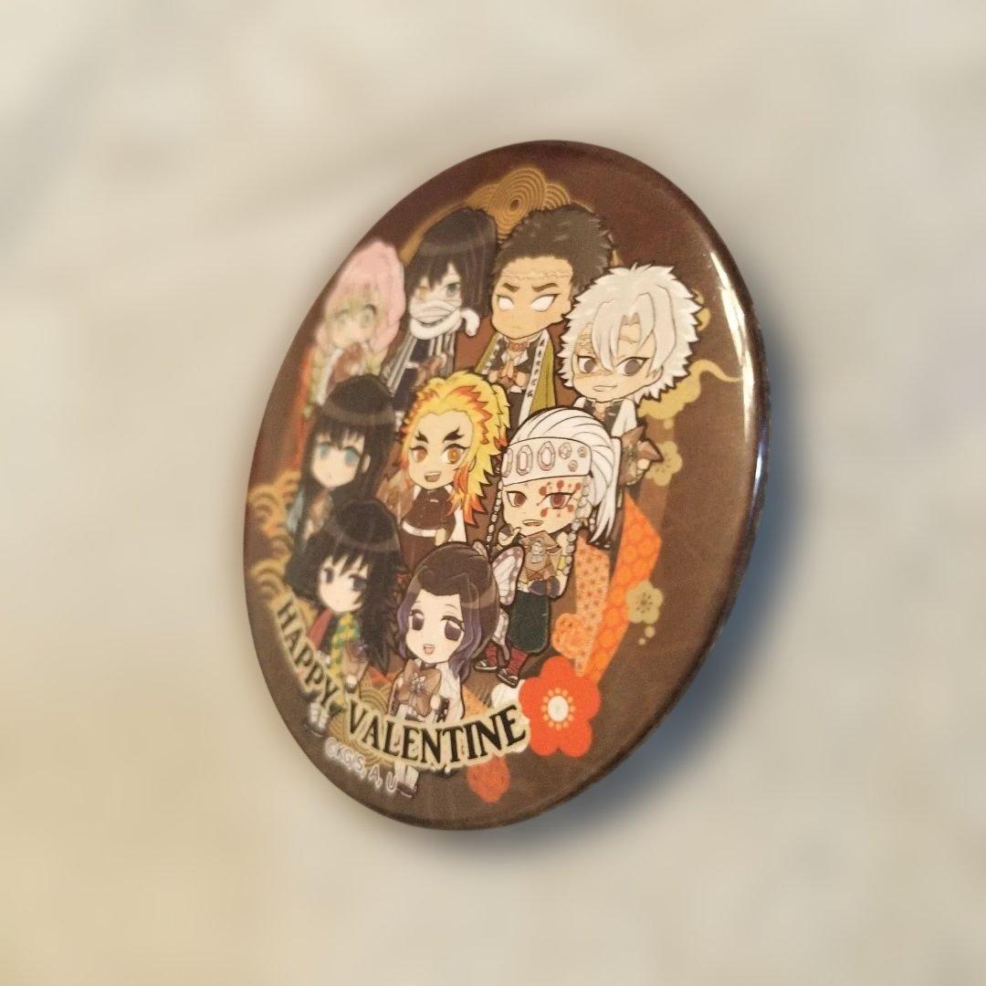 鬼滅の刃 バレンタイン 柱 プリロール 缶バッジ