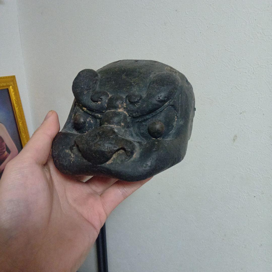 権現様 獅子頭 2点セット 民間信仰 民俗資料 呪物 祭礼 御神体