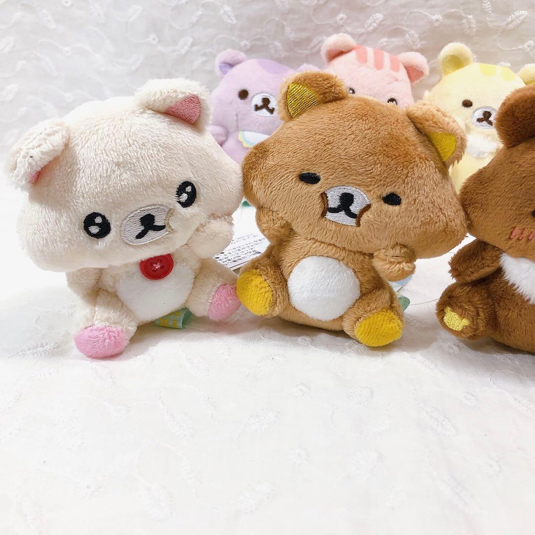 匿名　新品未使用　リラックマ　まんぷくまくまく　てのり ぬいぐるみ