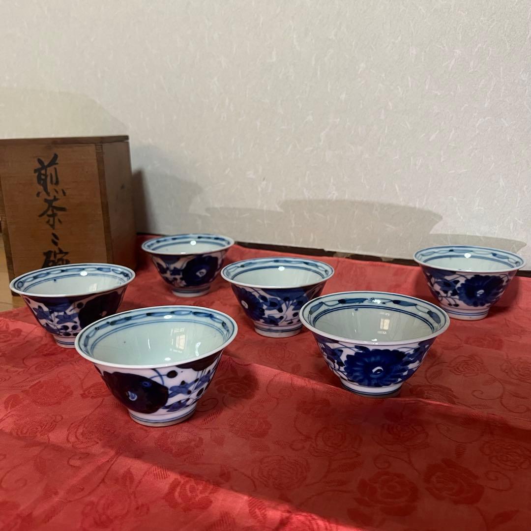 煎茶道具　茶器　茶碗　６客セット