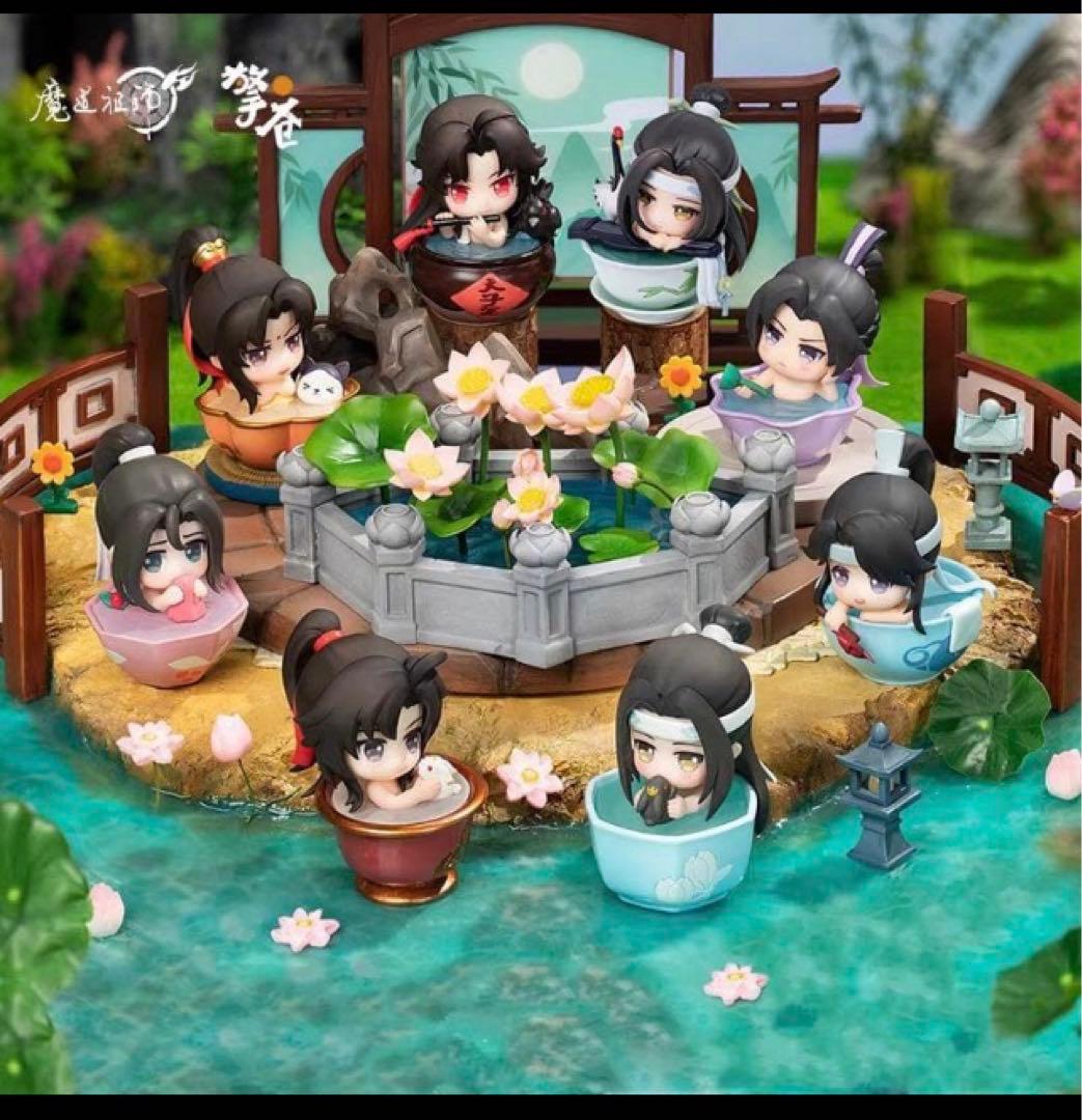 魔道祖師 [公式]フィギュア 夏日沐歌 系列Q版　魏無羨 藍忘機初期予約特典付