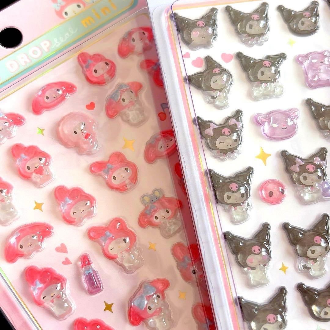 タイムセール·͜·❤︎‬正規品ボンボンドロップシール♡サンリオ コンプリート♡8種