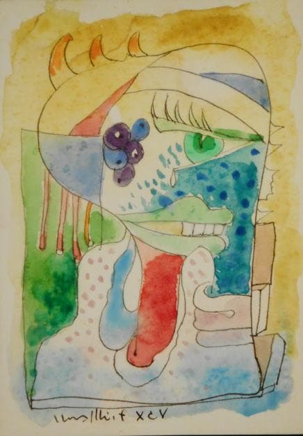 古沢岩美　 　　春