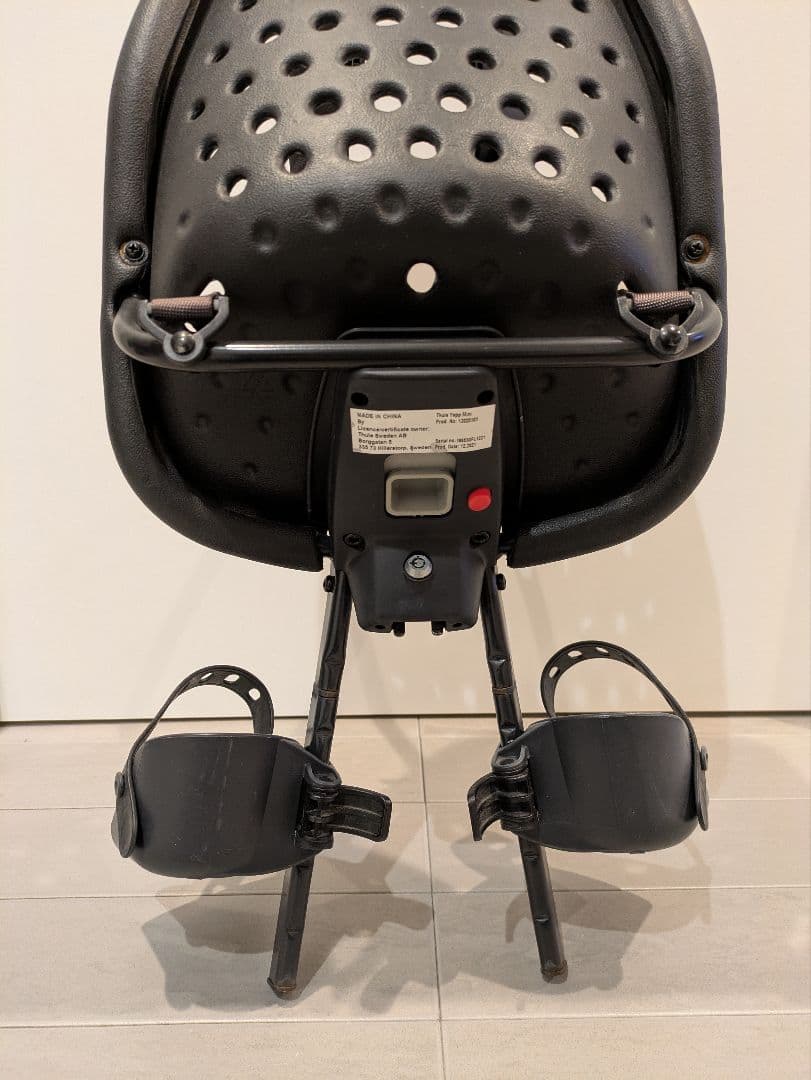 Thule Yepp Mini 前乗せ用 自転車用チャイルドシート ブラック