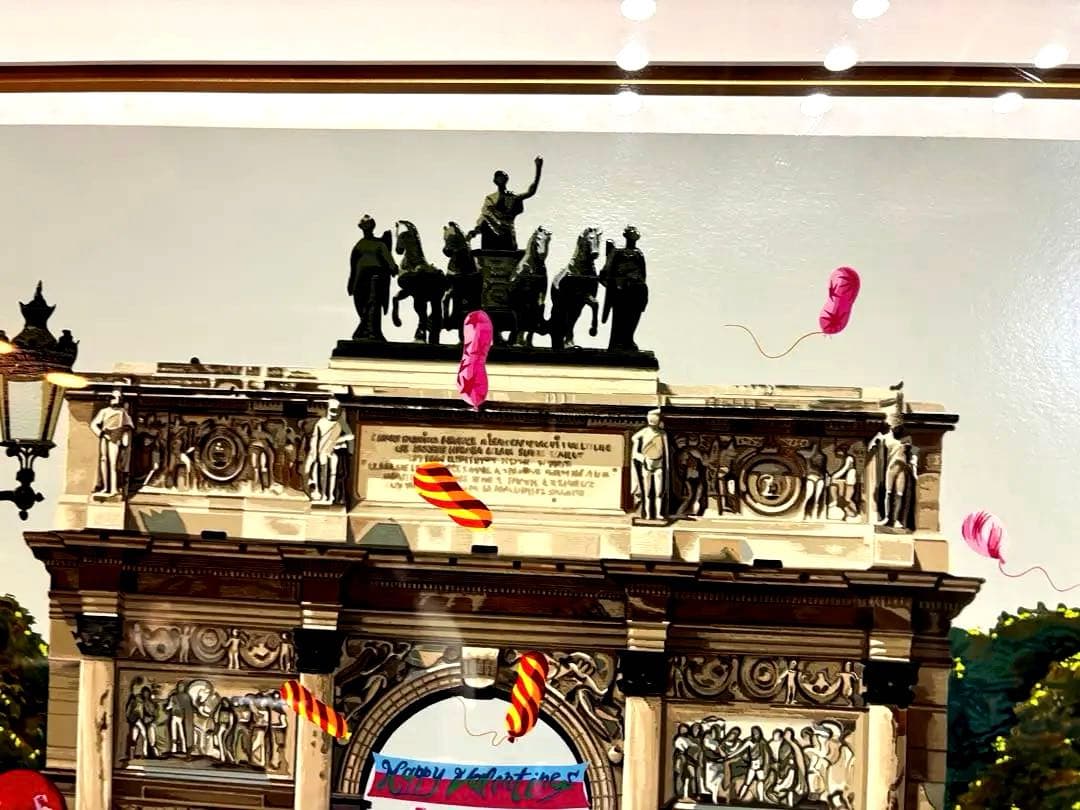 ヒロ・ヤマガタ 「GIFT SEASON」シルクスクリーン 証明書・箱・保存袋付