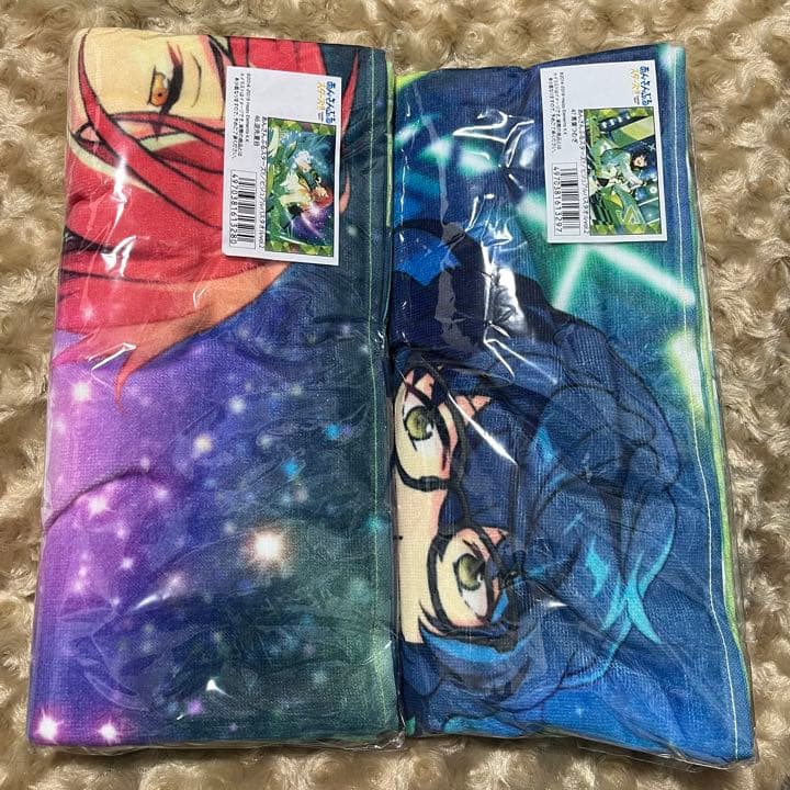 逆先夏目・青葉つむぎ ビジュアルバスタオル