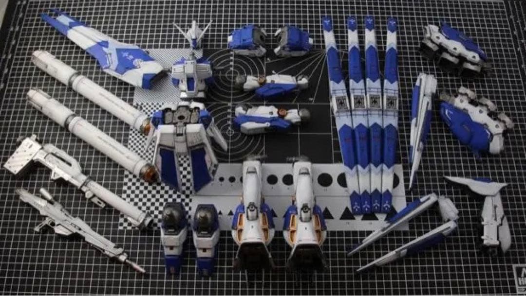 全塗装完成品 RG Hi-νガンダム【グラデーション塗装】