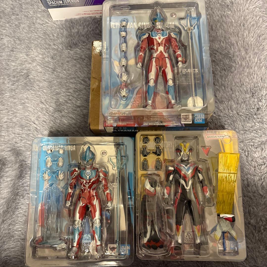 S.H.Figuarts ウルトラマンギンガ シリーズ3体セット