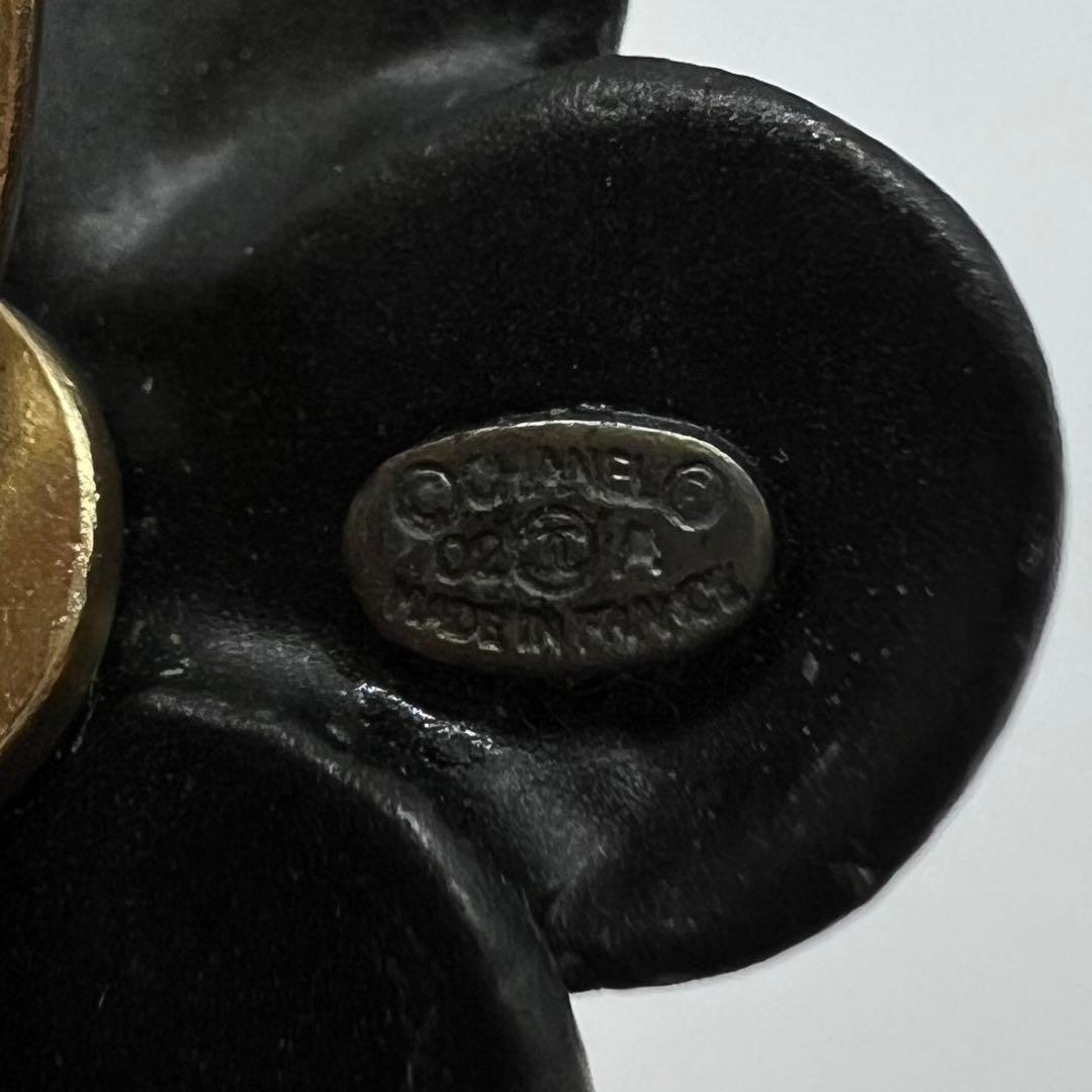 【極美品】シャネル リング 13号 ココマーク カメリア ラインストーン 02A