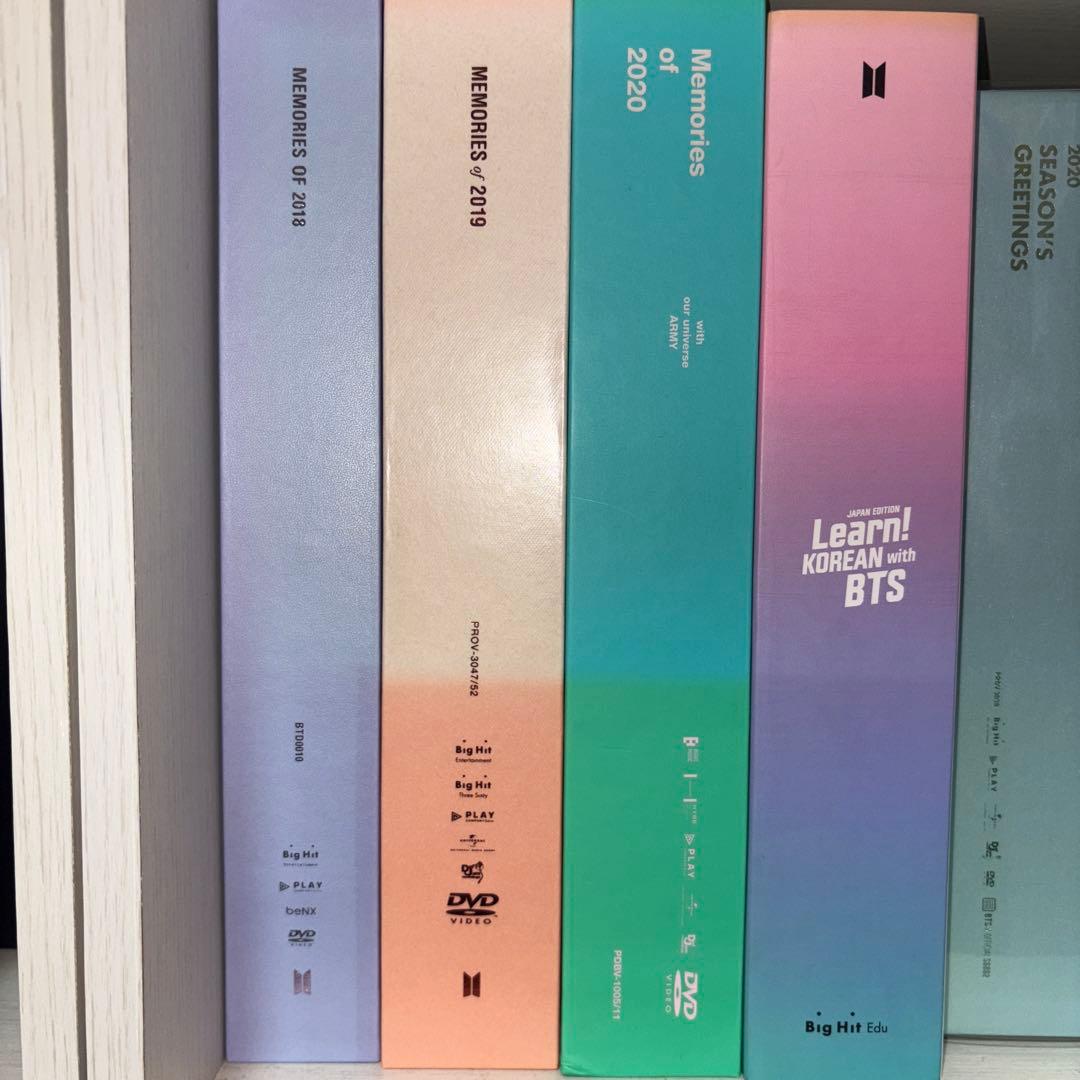 アイドル BTS MEMORIES DVD