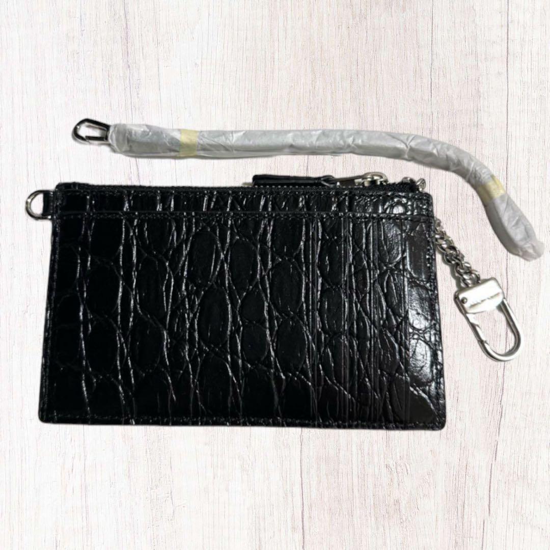 マークジェイコブス スリム クロコ エンボス リストレット　財布