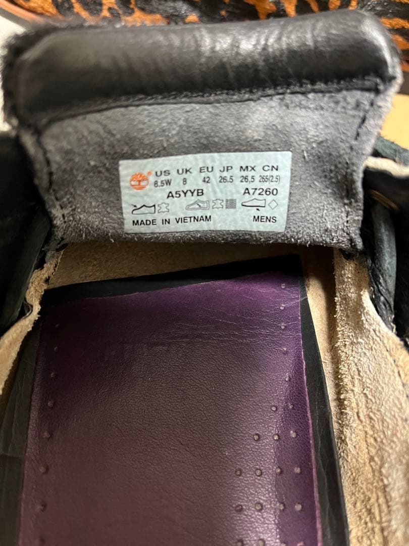 2*m様 Timberland WACKO MARIA 2 Eey ボートシュー