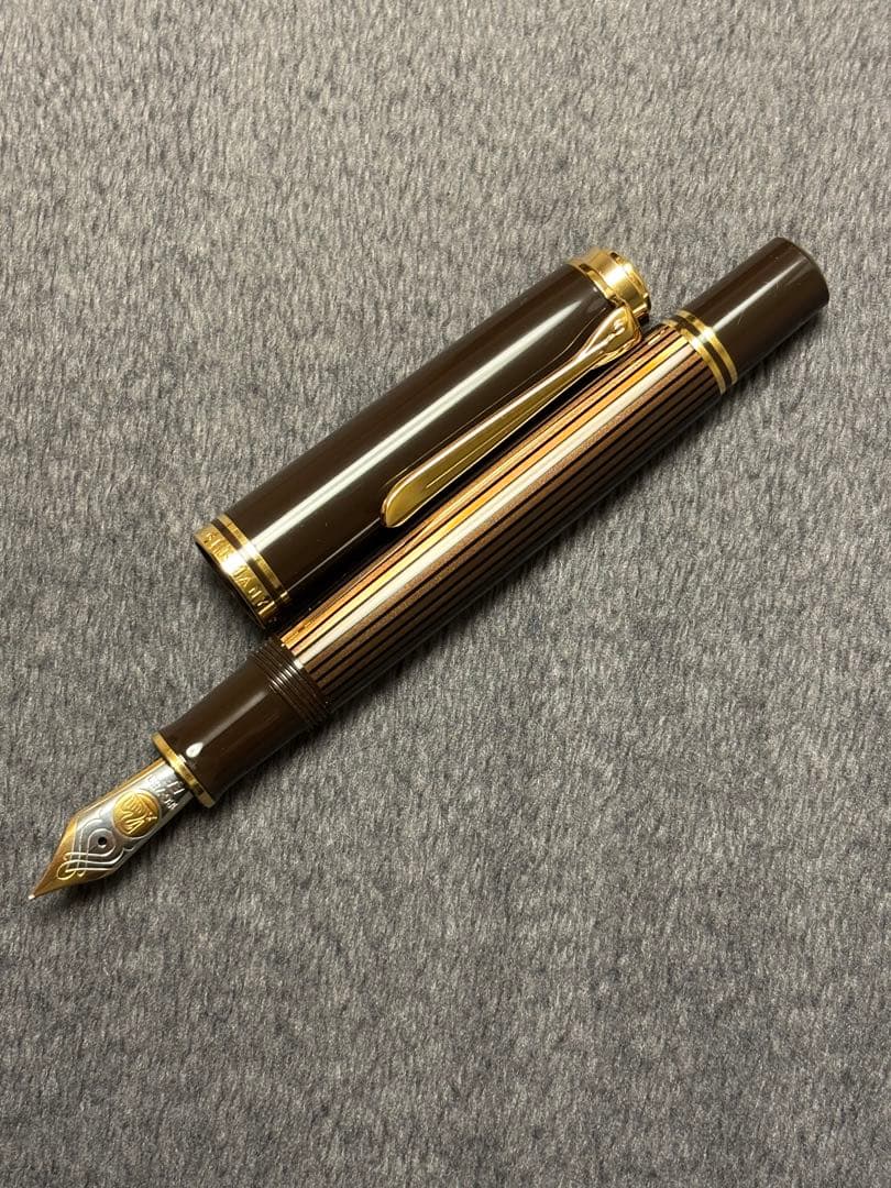 ペリカン スーべレーン m800 EF ブラウンブラック