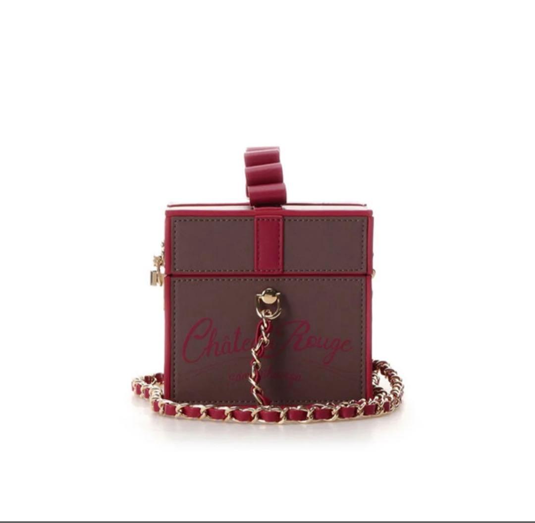 サマンサベガ　リボンBOX風バッグ